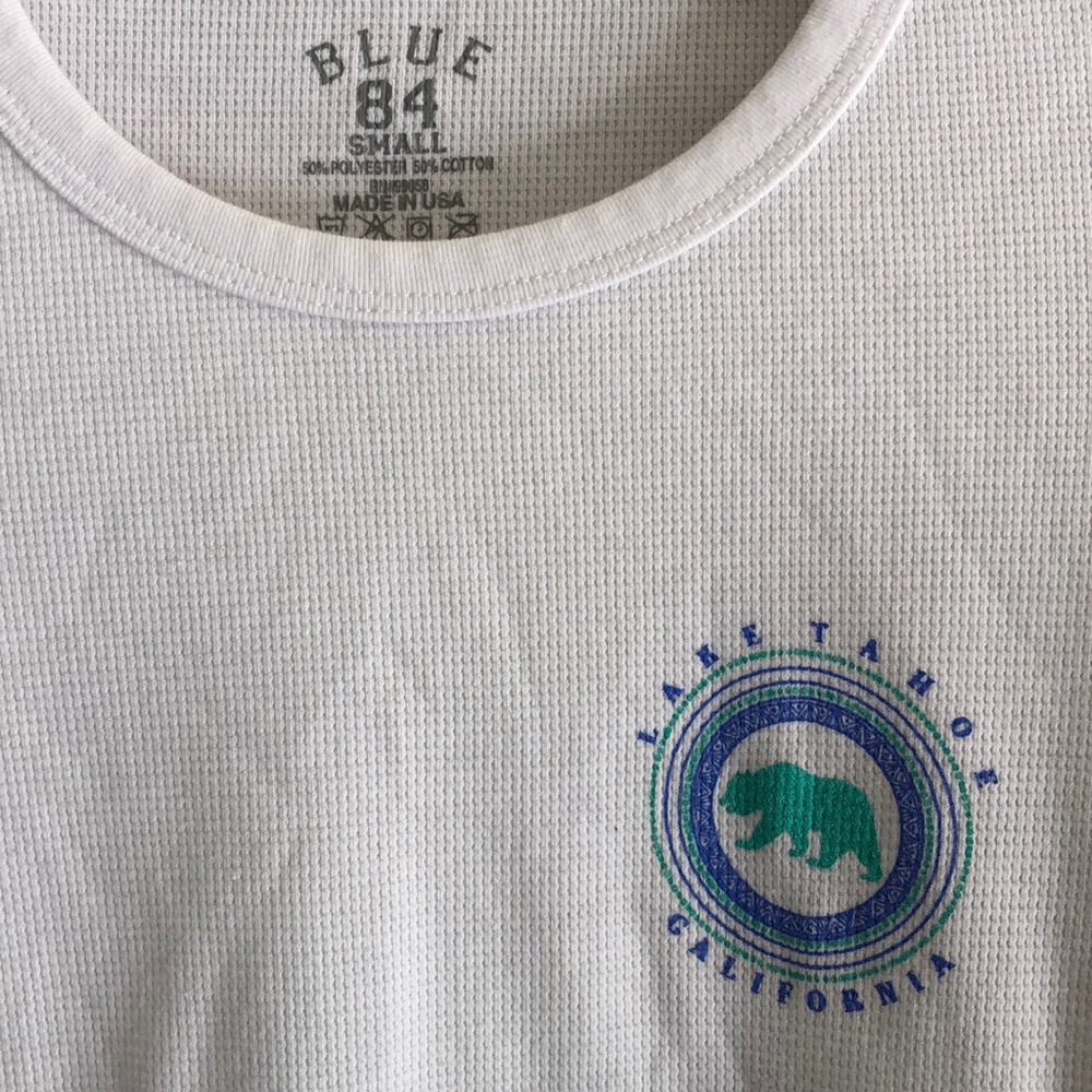 Lake Tahoe thermal TShirt size: small - Picture 3 of 6